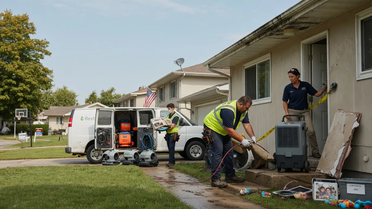 Water Damage Restoration in Cromwell, IA near me